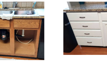 DIY Kitchen Cabinet Update